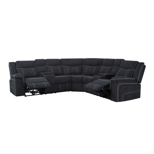 107.5'' Power Reclining Sectional Sofa